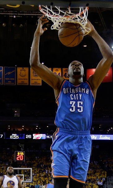 Thunder stun Warriors with Game 1 road win